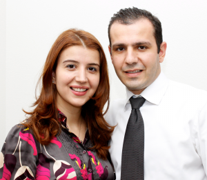 Dr. Stella and George Sahakyans at Smile Makeover of LA