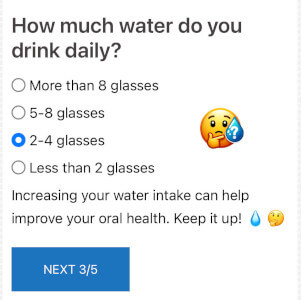 Water Intake Question