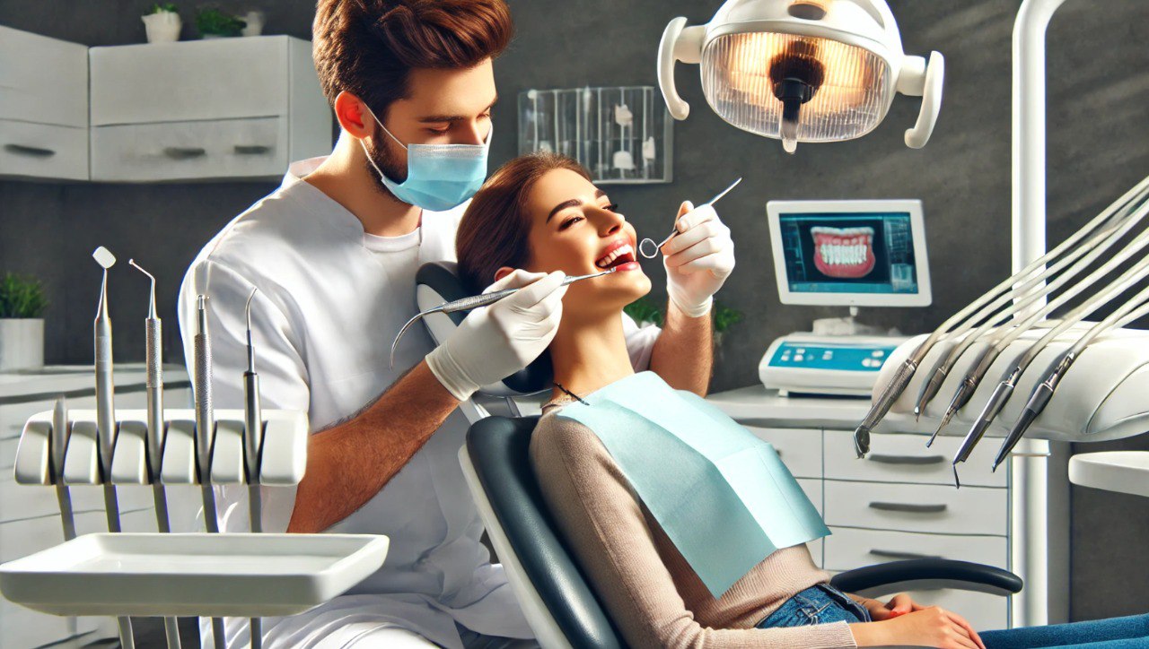 Deep teeth cleaning